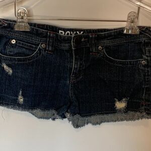 ROXY Distressed Denim Short